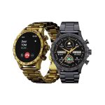 Haino Teko G12 Max Smartwatch - 1.92″ Round Display, Bluetooth Calls, NFC, Wireless Charge & 3-Strap Pack