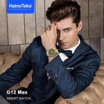 Haino Teko G12 Max Smartwatch - 1.92″ Round Display, Bluetooth Calls, NFC, Wireless Charge & 3-Strap Pack - Image 2