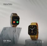 Haino Teko G8 Max Golden Edition Smartwatch – 45mm, Bluetooth Call, Wireless Charging, Waterproof, - Image 4
