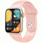 Haino Teko G8 Mini Rose Gold Smartwatch — 41mm HD, Bluetooth Call, Wireless Charging & Dual Straps | - Image 2