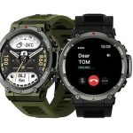 Haino Teko RW-24 Bluetooth Call Smartwatch - 45mm HD, IP68 Waterproof, Wireless Charging & Sports Modes |