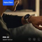 Haino Teko RW-32 (Watch 4 Pro) 46mm AMOLED Curved Glass, 3-Pair Strap Pack & Bluetooth Calls - Image 3