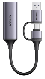 HD USB Video Capture Card CM489 USB-C-ADP – Full HD HDMI to USB Streaming & Recording Adapter |