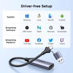 HD USB Video Capture Card CM489 USB-C-ADP – Full HD HDMI to USB Streaming & Recording Adapter | - Image 7