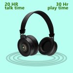 HEATZ / HZ Unipro ZB64 Bluetooth Headphone - 40mm Drivers, Bluetooth 5.0, 20-Hour Battery & On-Ear Comfort - Image 2