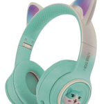 Heatz KIDS Headphone ZB85 “Meow” – Volume-Limited Cat-Ear RGB Headset for Children