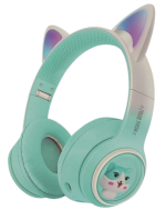 Heatz KIDS Headphone ZB85 “Meow” – Volume-Limited Cat-Ear RGB Headset for Children