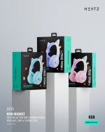 Heatz KIDS Headphone ZB85 “Meow” – Volume-Limited Cat-Ear RGB Headset for Children - Image 6