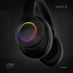 Heatz ZB80 Bluetooth Wireless Over-Ear Headphones with Noise Cancellation, 7-Color LED Lights, and 7-Hour Playtime, - Image 2