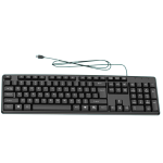 Heatz ZK17 Wired Multi Keyboard – Full-Size USB Keyboard with 104 Keys for Efficient Typing,