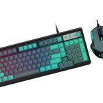 Heatz ZK26 Gaming Combo – RGB Backlit Mechanical Feel Keyboard & 7200 DPI Gaming Mouse,