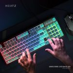 Heatz ZK26 Gaming Combo – RGB Backlit Mechanical Feel Keyboard & 7200 DPI Gaming Mouse, - Image 4