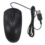 Heatz ZM58 Wired Optical Mouse – 1600 DPI, Ergonomic Design, USB Plug & Play,