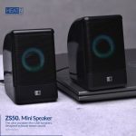 Heatz ZS50 Mini USB-Powered 2.0 Channel Wired Speaker with Volume Control – - Image 3