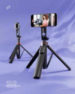 Heatz ZU35 3‑in‑1 Remote Selfie Stick & Tripod – 360° Rotating, 1.3 m Extendable Aluminum Alloy Mount - Image 7