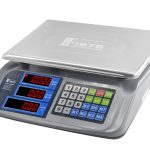 HF1976 40kg Digital Price Computing Scale with LED Dual Display & Rechargeable Battery,