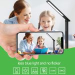 HGDUE LED Desk Lamp 699A – Rechargeable, Adjustable Dimmable Light with USB – Eye‑Friendly Study & Office Lamp - Price in Oman - Image 3