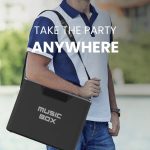 HiFuture MusicBox HF HBB8 – 100W Wireless Karaoke Speaker with Dual Microphones, RGB Lights, 12000mAh Power Bank, - Image 3