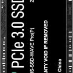 Hiksemi Wave Pro NVMe 512 GB (M009S) – M.2 2280 PCIe 3.0 High-Performance SSD