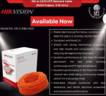 Hikvision Cat6 Copper Ethernet Cable in Oman – 305m High-Speed Network Solution - Image 3