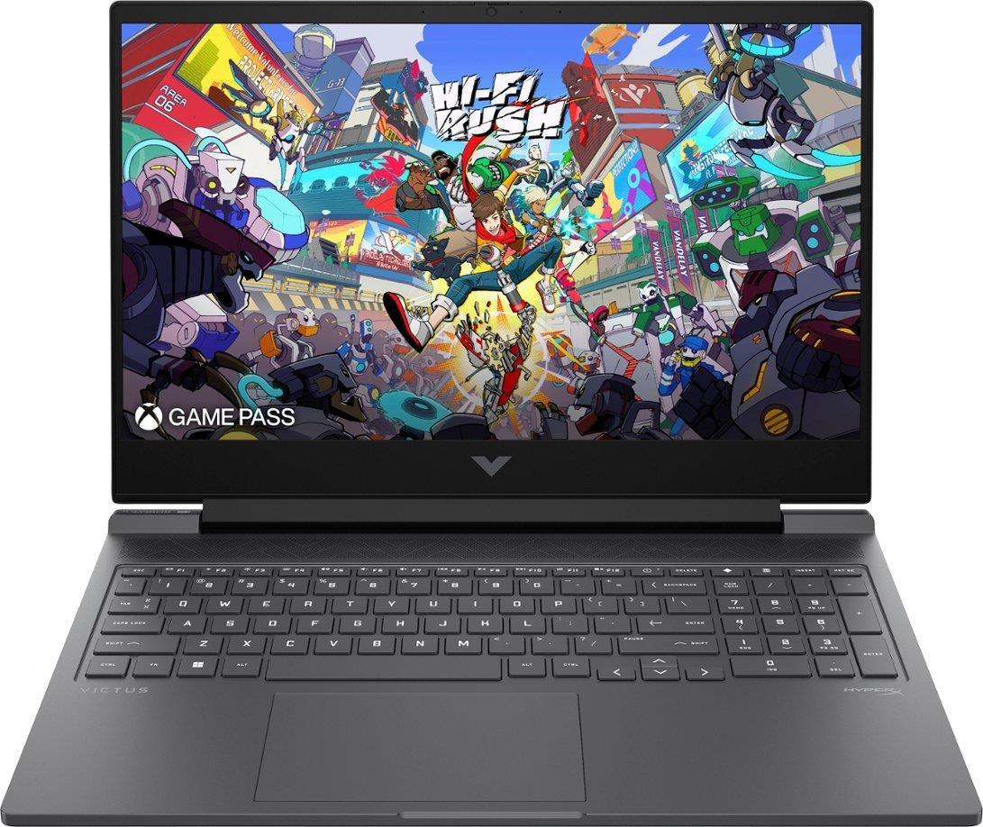 hp-victus-15-gaming-laptop-amd-ryzen-7-7445hs-16gb-ddr5-ram-.jpg HP Victus 15" Gaming Laptop – AMD Ryzen 7 7445HS, 16GB DDR5 RAM, 512GB SSD, 6GB NVIDIA RTX 4050, FHD 144Hz Display, - Image 1