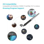 HUION Inspiroy H610PRO V2 Graphics Drawing Tablet – 10x6.25" Active Area, Battery-Free Stylus, Tilt Function, 8192 Pressure Sensitivity - Image 7