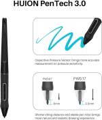 HUION Kamvas 13 Creative Pen Display – 13.3" Full HD, Battery-Free Stylus, 8192 Pressure Levels, ±60° Tilt Support, 120% sRGB - Image 3