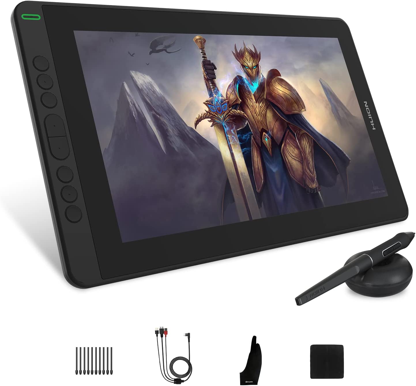 huion-kamvas-13-creative-pen-display-133-full-hd-battery-fre.jpg HUION Kamvas 13 Creative Pen Display – 13.3" Full HD, Battery-Free Stylus, 8192 Pressure Levels, ±60° Tilt Support, 120% sRGB - Image 1