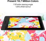 HUION Kamvas Pro 12 Creative Pen Display – 11.6" Full HD, Battery-Free Stylus, 8192 Pressure Levels, ±60° Tilt Support, 120% sRGB – - Image 2