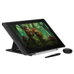 HUION Kamvas Pro 16 Creative Pen Display – 15.6" Full HD, Battery-Free Stylus, 8192 Pressure Levels, ±60° Tilt Support, 120% sRGB –