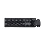 HZ 2.4 GHz Wireless Keyboard & Mouse ZK01 – USB Nano Receiver Combo, 1600 DPI, 108‑Key Full‑Size Ergonomic Set