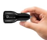 IBRIT Quick Car PRO-C Fast Car Charger – Dual USB Ports, Rapid Charging Adapter for Smartphones & Tablet, - Image 3
