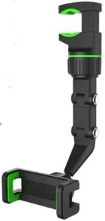 Innovation 360° Free Spin Phone Holder – Universal Rotating Car Mount for Dashboard & Rearview Mirror - Image 2