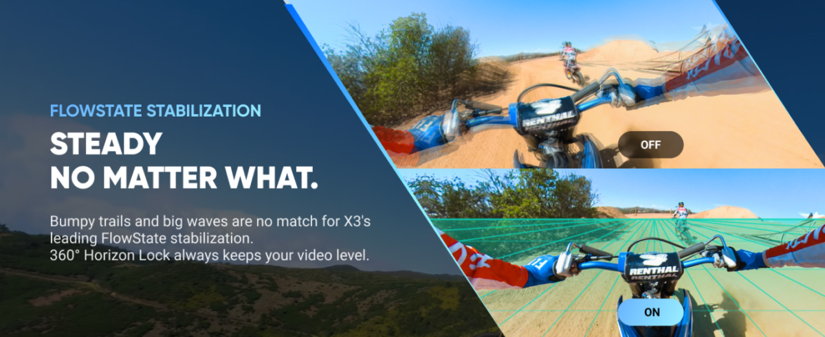 Insta360 X3 Pocket 5.7K 360 Action Camera – Waterproof, FlowState & 72MP Photo - Image 4