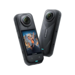 Insta360 X5 8K 360° Action Camera SP34 – Dual 1/1.28″ AI Sensors, Replaceable Lens & FlowState Stabilization