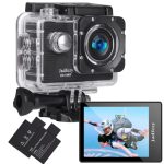 Jadfezy Waterproof Action Camera 1080p - WiFi, Dual Battery, 30m Dive-Proof + Accessories Kit - Image 2