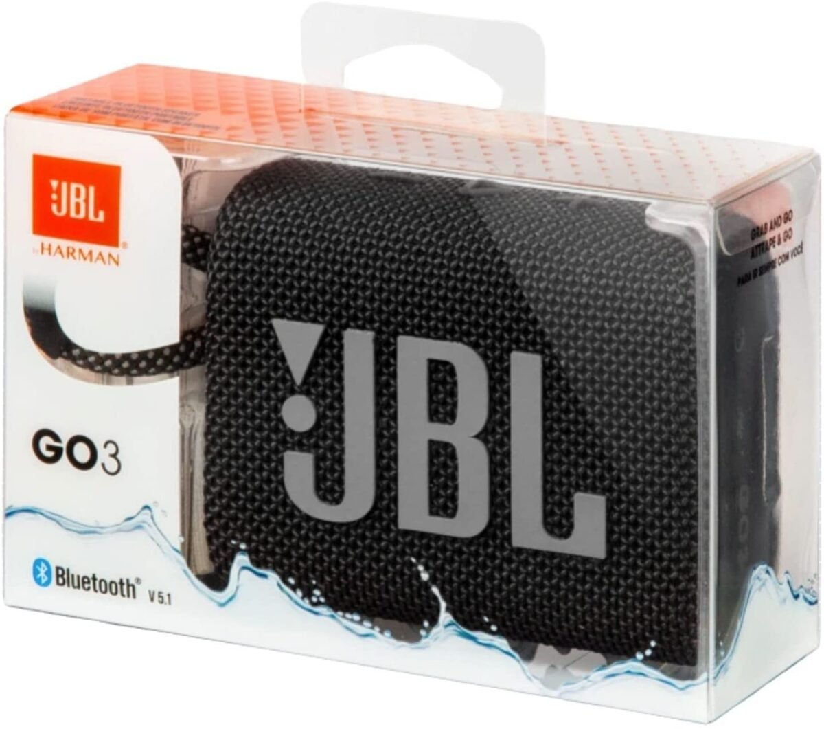 JBL Go 3 Portable Wireless Bluetooth Speaker – IP67 Waterproof, USB‑C, 5 hrs Playtime - Image 4