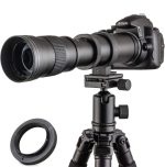 JINTU 420-800mm f/8.3 Manual Telephoto Zoom Lens with T-Mount for Canon Best Price in Muscat Oman
