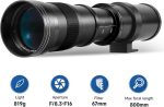 JINTU 420-800mm f/8.3 Manual Telephoto Zoom Lens with T-Mount for Canon Best Price in Muscat Oman - Image 2