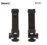 Jmary BH‑05 – Universal Cold-Shoe Mobile Holder (55‑90 mm Clamp, 360° Rotation)
