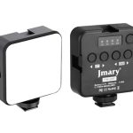 Jmary FFM‑5BR – Dimmable LED Studio Light Panel (12W, CRI > 95, 3000–6500 K, 180° Rotatable)