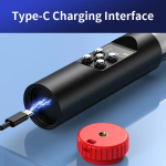 Jmary FM‑128RGB – Waterproof RGB LED Light Wand (114 LEDs, HSI Color, OLED Display) - Image 3