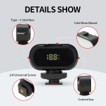 Jmary FM‑16RGB Mini RGB Video Fill Light – Rechargeable Clip-On LED for Cameras & Smartphones - Image 3