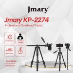 Jmary KP‑2274 – Professional Aluminium Tripod + Monopod (4‑Section, 360° Head, 3 kg Load) - Image 2