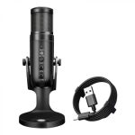 Jmary MC‑PW9 RGB – USB Gaming & Streaming Microphone with RGB, Headphone Monitoring, Mute & Gain - Image 2