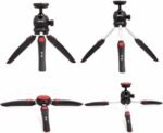 Jmary MT-35 Portable Mini Tripod – Lightweight Tabletop Stand for Cameras and Smartphones - Image 4