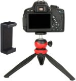 Jmary MT‑20 – Portable Mini Tripod (ABS + Aluminium, 360° Ball Head, 1/4″ Mount) Price in Oman Muscat - Image 5