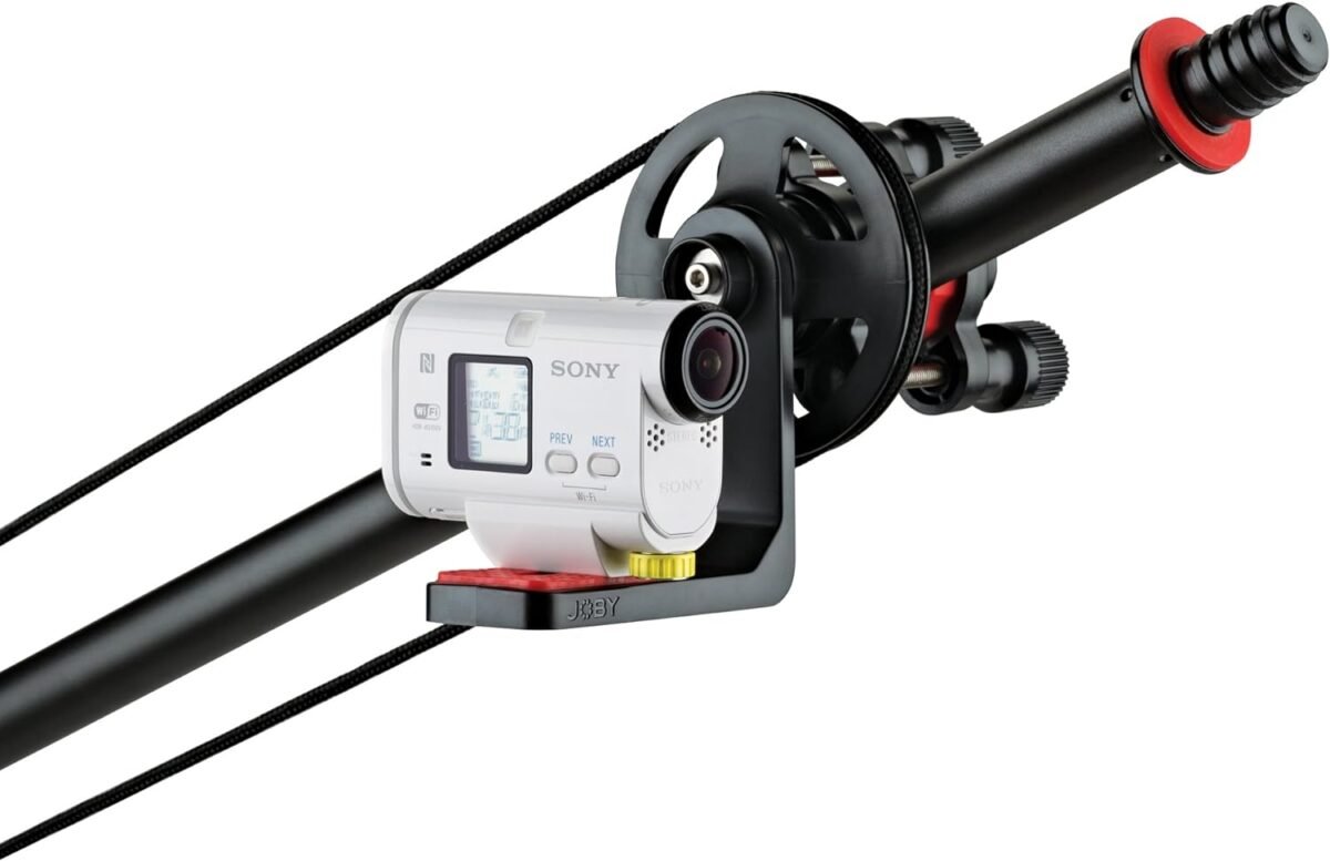 Joby Action Camera Jib Kit & Pole Pack JB01 – Flexible Tripod & Extendable Pole for Action Cameras, - Image 5
