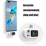 K8 Mobile Phone Infrared Thermometer – Non-Contact, USB-Powered, Instant Readings for Smartphones - Price in Oman - Image 2