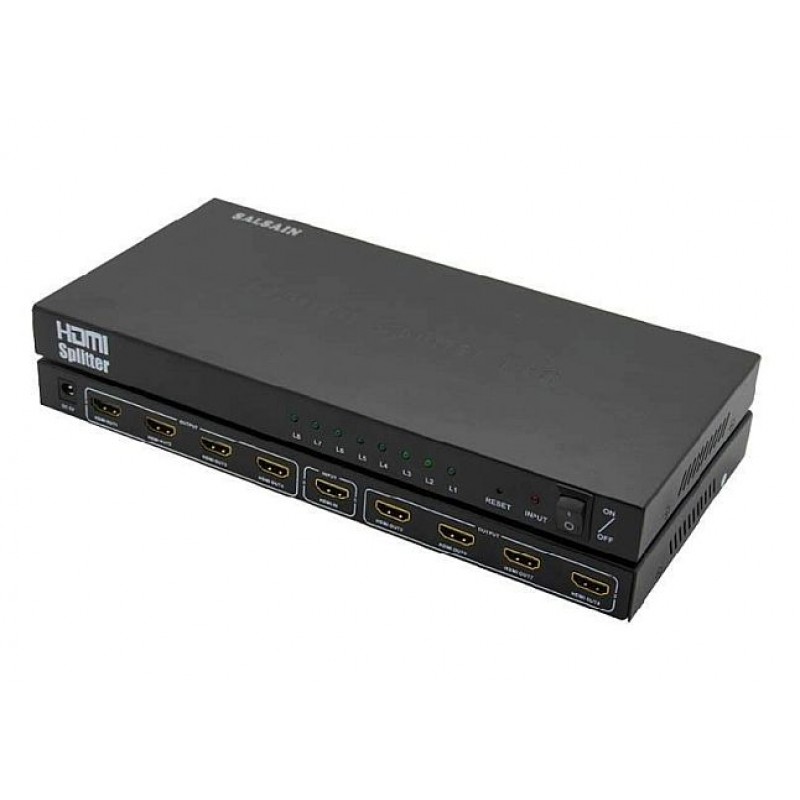 kb-kaybe-4k-x-2k-hdmi-splitter-1x8-platinum-series-multi-out.jpg KB KAYBE 4K x 2K HDMI Splitter 1x8 – Platinum Series Multi-Output HDMI Distribution | - Image 1